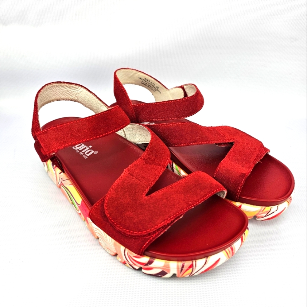 Alegria Anah-172 Got You Babe Red Sandals 38